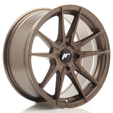 Load image into Gallery viewer, JR Wheels JR21 17x8 ET20-35 4H BLANK Matt Bronze