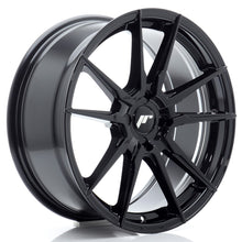 Load image into Gallery viewer, JR Wheels JR21 18x8 ET20-40 4H BLANK Glossy Black