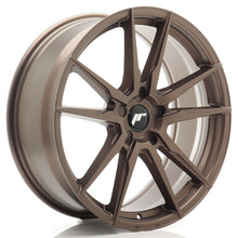 Load image into Gallery viewer, JR Wheels JR21 20x8 ET20-40 5H BLANK Matt Bronze