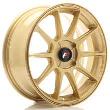 Carica l&#39;immagine nel visualizzatore di Gallery, JR Wheels JR11 17x7 ET20-38 4H BLANK Gold