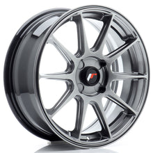 Carica l&#39;immagine nel visualizzatore di Gallery, JR Wheels JR11 17x7 ET20-38 4H BLANK Hyper Black