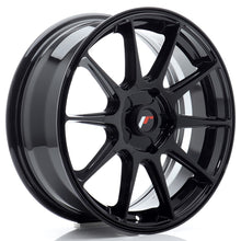 Carica l&#39;immagine nel visualizzatore di Gallery, JR Wheels JR11 17x7 ET20-38 5H BLANK Gloss Black