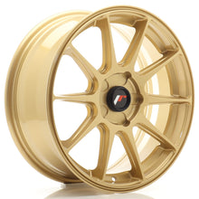 Carica l&#39;immagine nel visualizzatore di Gallery, JR Wheels JR11 17x7 ET20-38 5H BLANK Gold