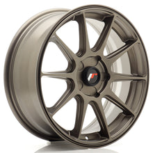 Carica l&#39;immagine nel visualizzatore di Gallery, JR Wheels JR11 17x7 ET20-38 5H BLANK Matt Bronze