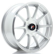 Carica l&#39;immagine nel visualizzatore di Gallery, JR Wheels JR11 17x7 ET20-38 BLANK Silver Machined