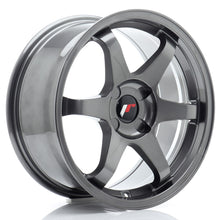 Load image into Gallery viewer, JR Wheels JR3 17x8 ET20-35 4H BLANK Gun Metal