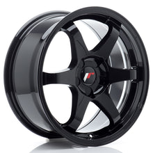 Load image into Gallery viewer, JR Wheels JR3 17x8 ET20-35 5H BLANK Gloss Black