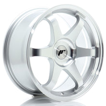 Load image into Gallery viewer, JR Wheels JR3 17x8 ET20-35 BLANK Silver Machined Face