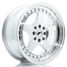Load image into Gallery viewer, JR Wheels JR6 16x7 ET25 4x100/108 Silver Machined Face