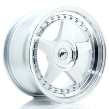 Load image into Gallery viewer, JR Wheels JR6 17x9 ET20-35 BLANK Silver Machined Face