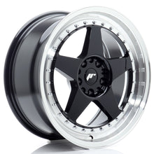 Load image into Gallery viewer, JR Wheels JR6 18x8,5 ET22 5x114,3/120 Gloss Black w/Machined Lip