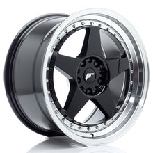 Load image into Gallery viewer, JR Wheels JR6 18x9,5 ET22 5x114,3/120 Gloss Black w/Machined Lip