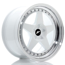 Load image into Gallery viewer, JR Wheels JR6 18x9,5 ET20-40 5H BLANK White w/Machined Lip