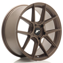 Load image into Gallery viewer, JR Wheels JR30 18x8 ET20-40 5H BLANK Matt Bronze