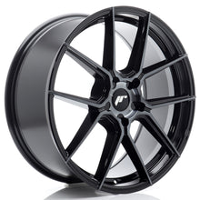 Load image into Gallery viewer, JR Wheels JR30 20x8 ET20-40 5H BLANK Black Machined w/Tinted Face