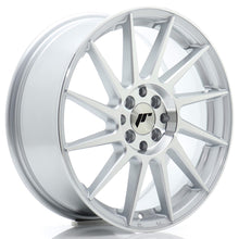 Load image into Gallery viewer, JR Wheels JR22 17x7 ET25 4x100/108 Silver Machined Face