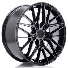 Load image into Gallery viewer, JR Wheels JR38 18x8 ET42 5x112 Black Machined w/Tinted Face
