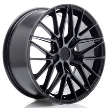 Load image into Gallery viewer, JR Wheels JR38 18x8 ET20-45 5H BLANK Black Machined w/Tinted Face