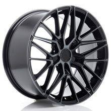 Load image into Gallery viewer, JR Wheels JR38 18x9 ET20-45 5H BLANK Black Machined w/Tinted Face