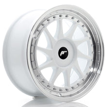 Load image into Gallery viewer, JR Wheels JR26 17x8 ET20-35 BLANK White w/Machined Lip