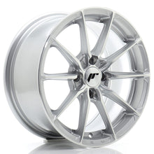Load image into Gallery viewer, JR Wheels JR37 15x7 ET38 4x100 Silver Machined Face