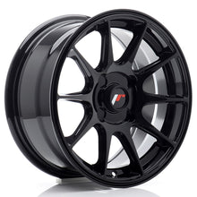 Carica l&#39;immagine nel visualizzatore di Gallery, JR Wheels JR11 15x7 ET30 4H Blank Gloss Black