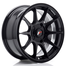 Carica l&#39;immagine nel visualizzatore di Gallery, JR Wheels JR11 15x7 ET30 5H Blank Gloss Black