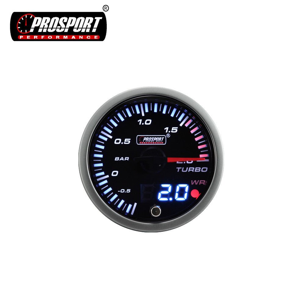 52mm JDM Series Electrical Boost Gauge - RTMG Performance