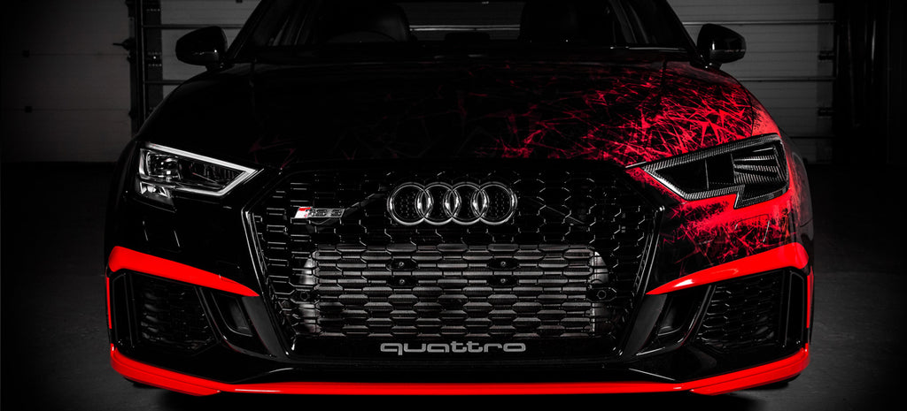 Eventuri Carbon Headlight Race Duct Audi RS3