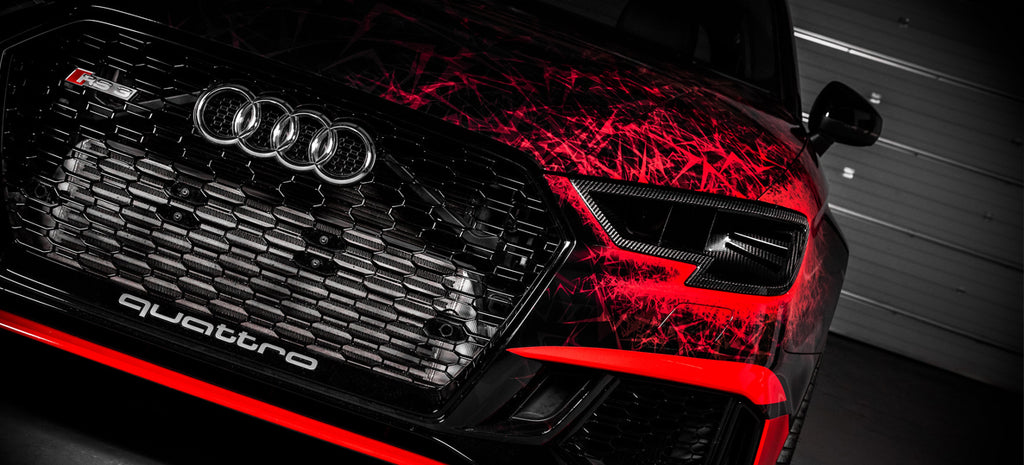 Eventuri Carbon Headlight Race Duct Audi RS3