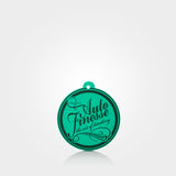 Auto Finesse Round Teal Coconut Air Freshener