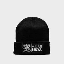 Load image into Gallery viewer, Auto Finesse Double Stack Beanie Black &amp; White