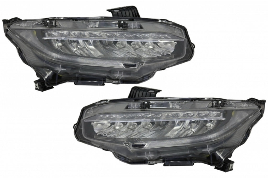 Assembly Headlights and Taillights suitable for HONDA Civic MK10 FC FK (2016-up) Limousine Full LED with Sequential Dynamic Turning Lights