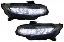 Carica l&#39;immagine nel visualizzatore di Gallery, Assembly Headlights and Taillights suitable for HONDA Civic MK10 FC FK (2016-up) Limousine Full LED with Sequential Dynamic Turning Lights