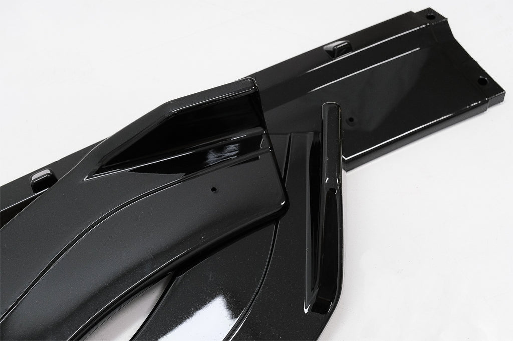 Front Bumper Lip Extension Spoiler suitable for VW Golf 7.5 Facelift (2017-2020) Piano Black