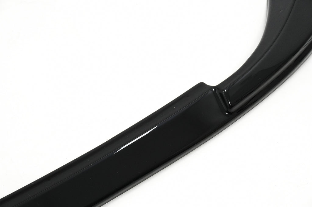 Front Bumper Lip Extension Spoiler suitable for VW Golf 8 (2020-Up) Standard Piano Black