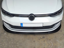 Carica l&#39;immagine nel visualizzatore di Gallery, Front Bumper Lip Extension Spoiler suitable for VW Golf 8 (2020-Up) Standard Piano Black