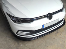 Carica l&#39;immagine nel visualizzatore di Gallery, Front Bumper Lip Extension Spoiler suitable for VW Golf 8 (2020-Up) Standard Piano Black