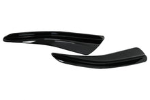 Load image into Gallery viewer, Front Bumper Side Fins Flaps suitable for VW Golf 8 Mk8 MQB GTI / R-Line (2020-Up) Piano Black