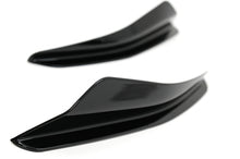 Load image into Gallery viewer, Front Bumper Side Fins Flaps suitable for VW Golf 8 Mk8 MQB GTI / R-Line (2020-Up) Piano Black