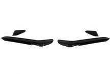 Carica l&#39;immagine nel visualizzatore di Gallery, Front Bumper Side Fins Flaps suitable for VW Golf 7.5 5G R Hatchback (2017-2020) Piano Black