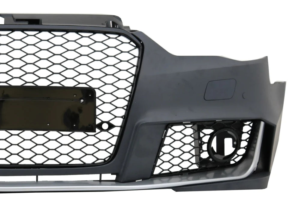 Front Bumper suitable for Audi A3 8V (2012-2015) Hatchback Sportback RS3 Brilliant Black Design