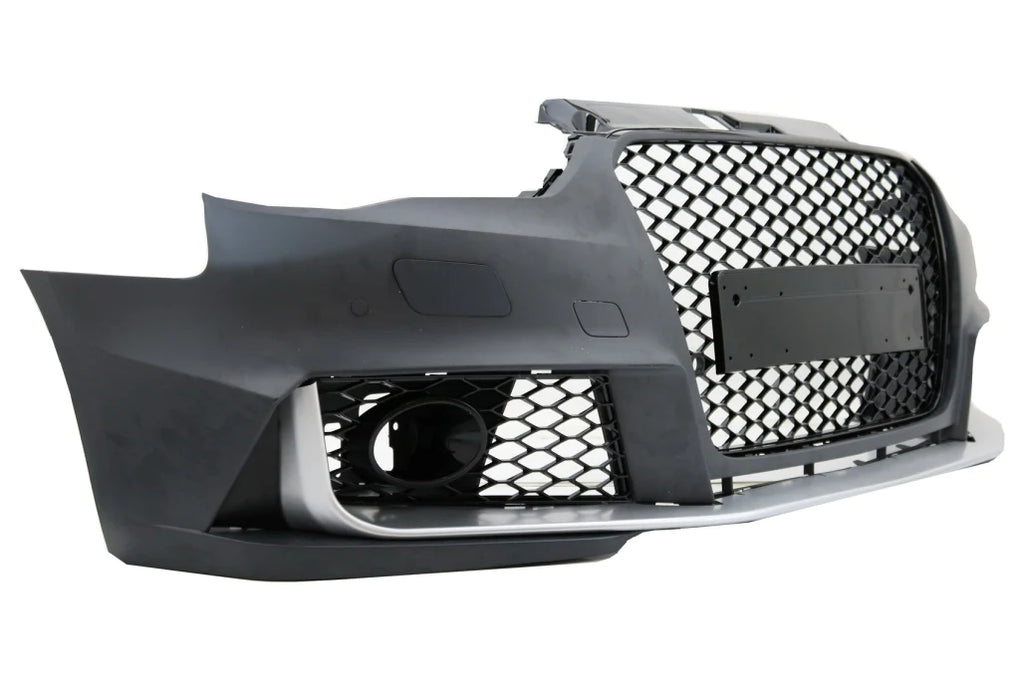 Front Bumper suitable for Audi A3 8V (2012-2015) Hatchback Sportback RS3 Brilliant Black Design