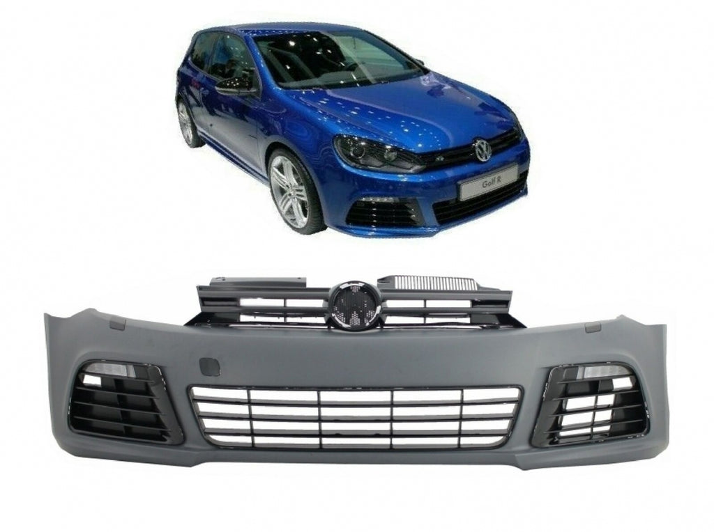 Front Bumper suitable for VW Golf 6 VI (2008-2013) R20 Look