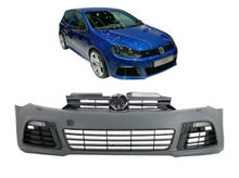 Carica l&#39;immagine nel visualizzatore di Gallery, Front Bumper suitable for VW Golf 6 VI (2008-2013) R20 Look