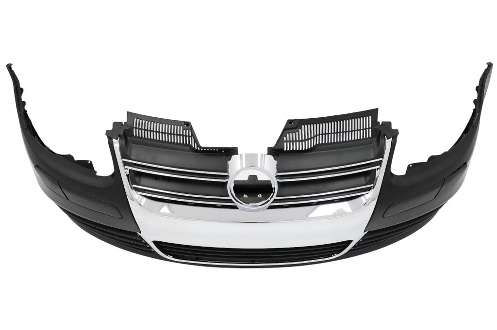 Front Bumper suitable for VW Golf V 5 (2003-2007) Jetta (2005-2010) R32 Look Chrome Grill