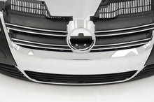 Carica l&#39;immagine nel visualizzatore di Gallery, Front Bumper suitable for VW Golf V 5 (2003-2007) Jetta (2005-2010) R32 Look Chrome Grill