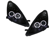 Load image into Gallery viewer, LED DRL Headlights suitable for Toyota Celica T23 (1999-2005) Angel Eyes Black