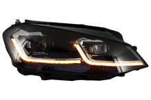 Load image into Gallery viewer, LED Headlights Bi-Xenon Look suitable for VW Golf 7 VII (2012-2017) Facelift G7.5 R Line Design with Sequential Dynamic Turning Lights