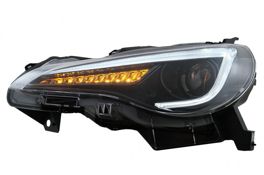 LED Headlights suitable for Toyota 86 (2012-2019) Subaru BRZ (2012-2018) Scion FR-S (2013-2016) with Sequential Dynamic Turning Lights